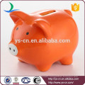 New Design Ceramic Lovely Pig Shape Coin Bank